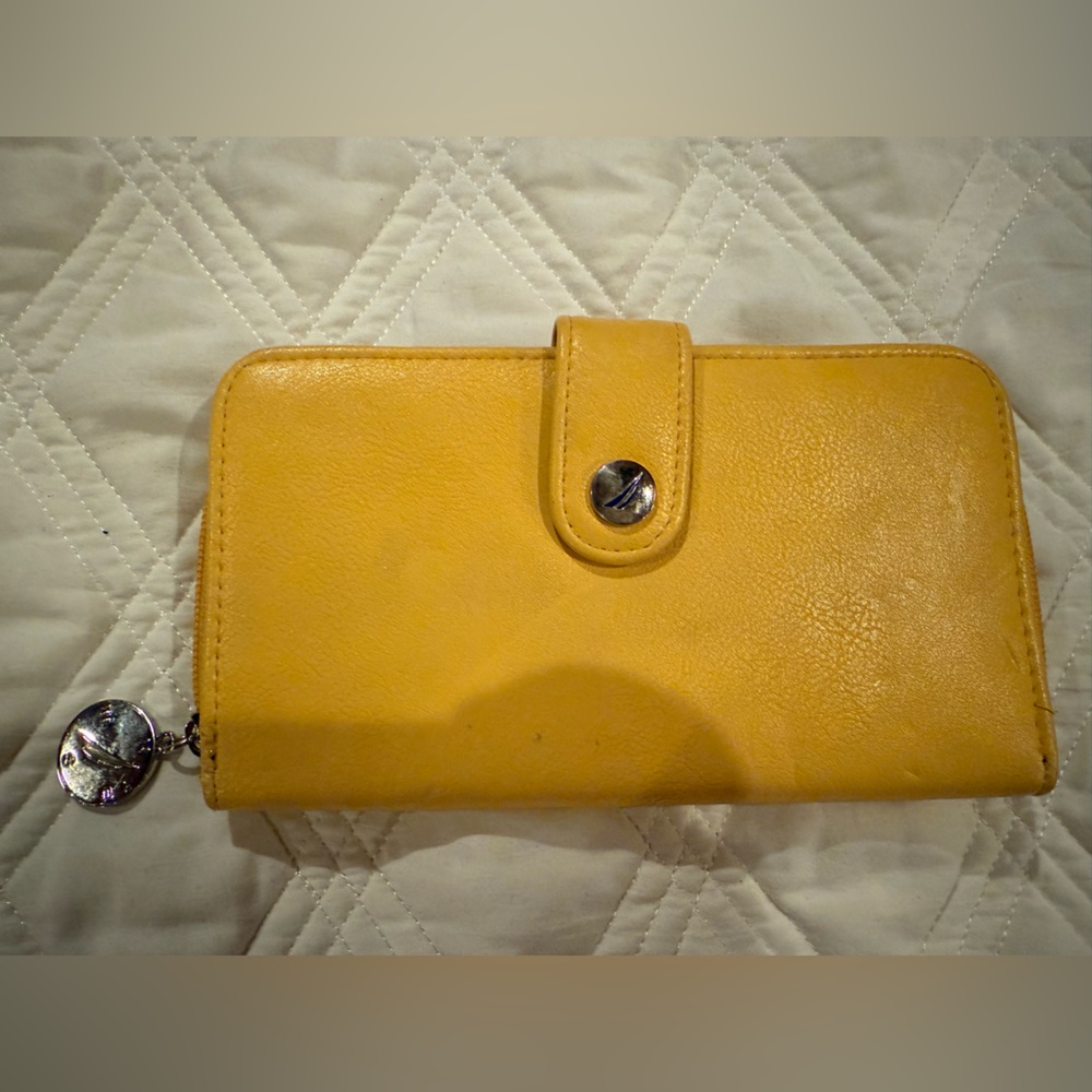 Nautica Mustard Yellow Wallet